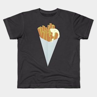Belgian Fries with Mayonaise Kids T-Shirt